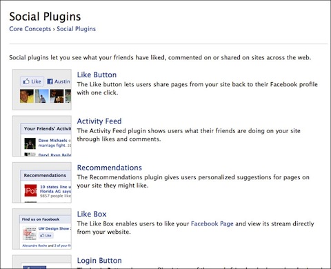 Facebook Like Social Plugin
