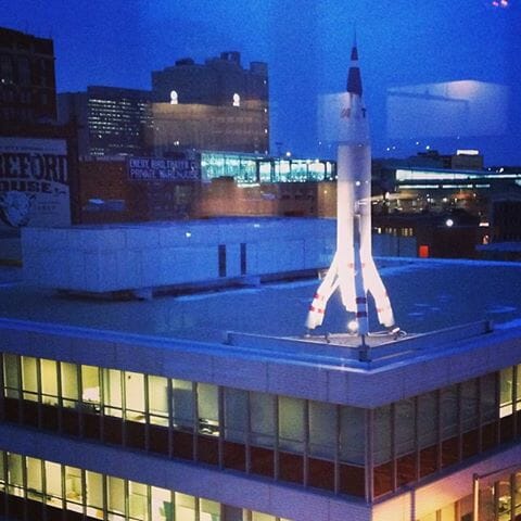 kansas city TWA rocket