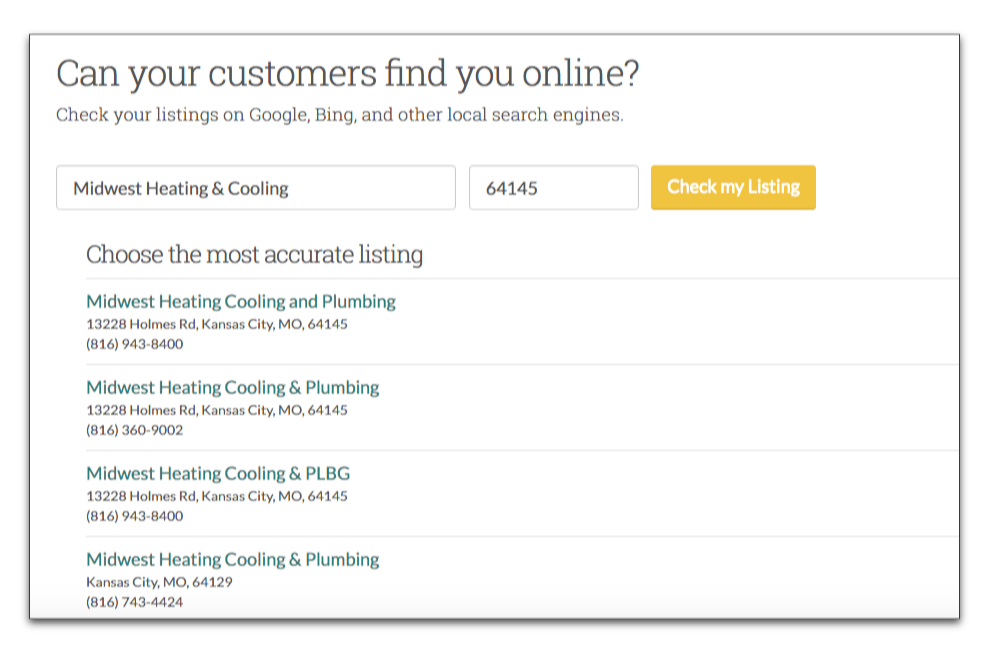 how directory listing relate to local seo
